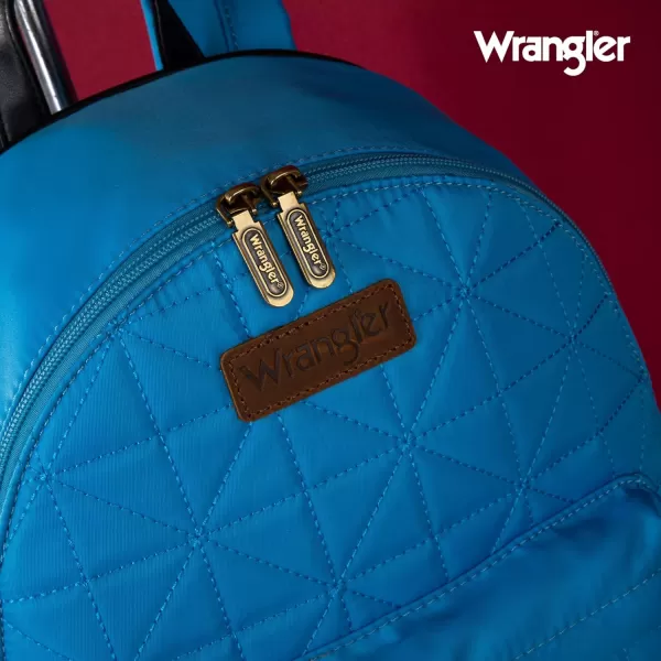 Montana West × Wrangler Backpack Purse for Women Quilted Backpack for Casual Travel Trip