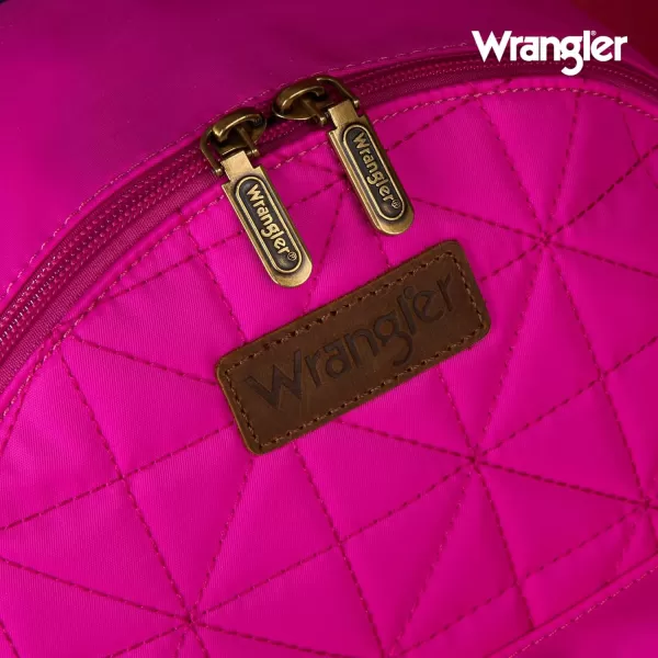Montana West × Wrangler Backpack Purse for Women Quilted Backpack for Casual Travel Trip