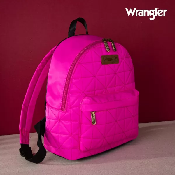 Montana West × Wrangler Backpack Purse for Women Quilted Backpack for Casual Travel Trip