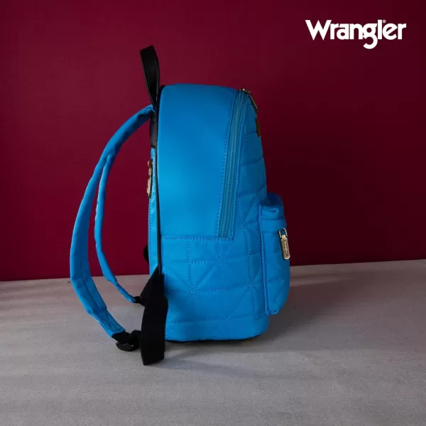 Montana West × Wrangler Backpack Purse for Women Quilted Backpack for Casual Travel Trip