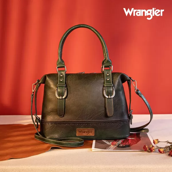 Wrangler 3Pcs Doctor Bag Sets for Women Top-handle Satchel Bag with Cell Phone Handbags and Coin Purse