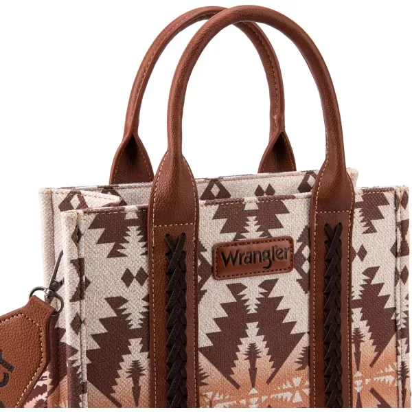 Wrangler Aztec Tote Bag for Women Boho Shoulder Purses and Handbags)