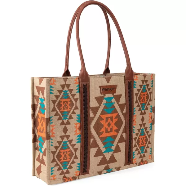 Wrangler Aztec Tote Bag for Women Boho Shoulder Purses and Handbags