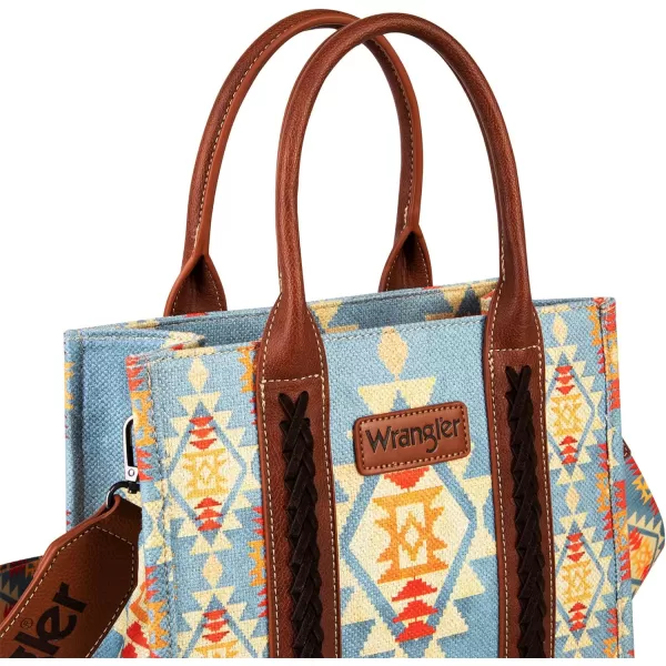 Wrangler Aztec Tote Bag for Women Boho Shoulder Purses and Handbags)