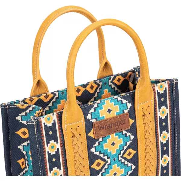 Wrangler Aztec Tote Bag for Women Boho Shoulder Purses and Handbags)