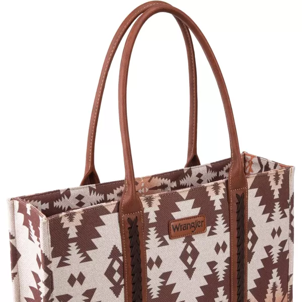 Wrangler Aztec Tote Bag for Women Boho Shoulder Purses and Handbags