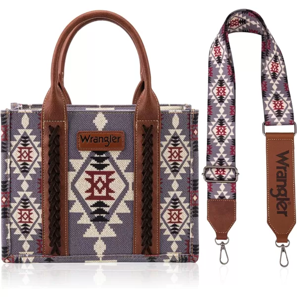 Wrangler Aztec Tote Bag for Women Boho Shoulder Purses and Handbags)