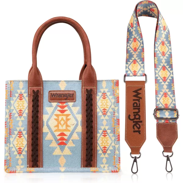 Wrangler Aztec Tote Bag for Women Boho Shoulder Purses and Handbags)