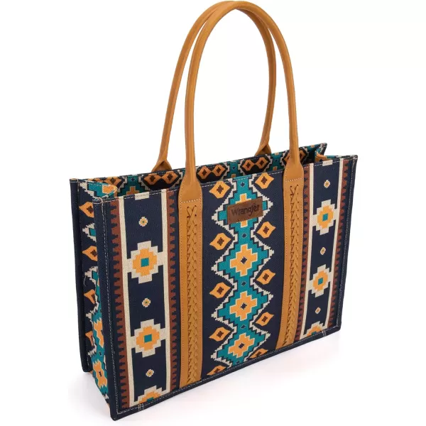 Wrangler Aztec Tote Bag for Women Boho Shoulder Purses and Handbags