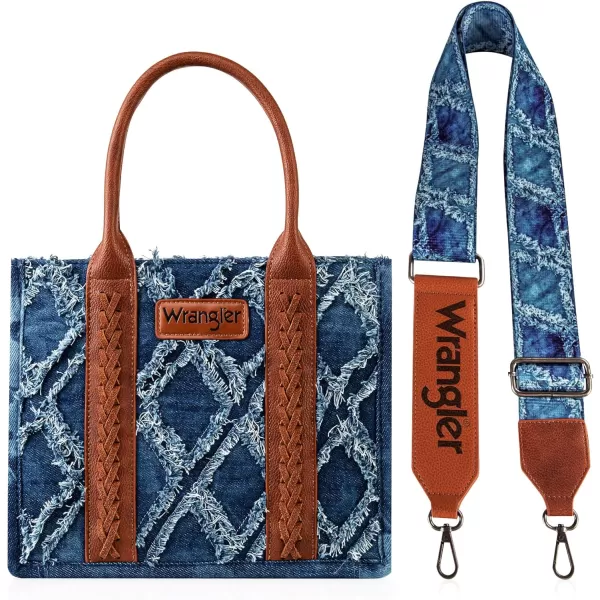 Wrangler Aztec Tote Bag for Women Boho Shoulder Purses and Handbags)