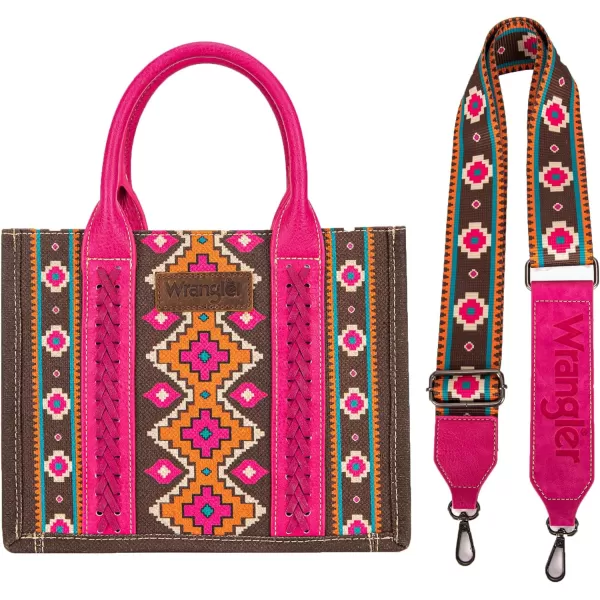 Wrangler Aztec Tote Bag for Women Boho Shoulder Purses and Handbags)