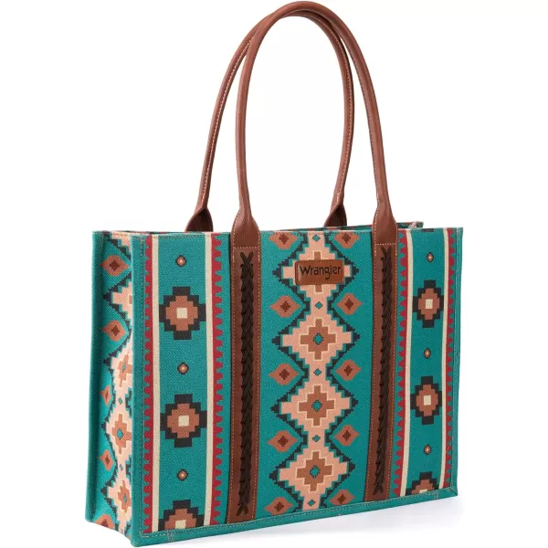 Wrangler Aztec Tote Bag for Women Boho Shoulder Purses and Handbags