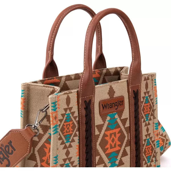 Wrangler Aztec Tote Bag for Women Boho Shoulder Purses and Handbags)