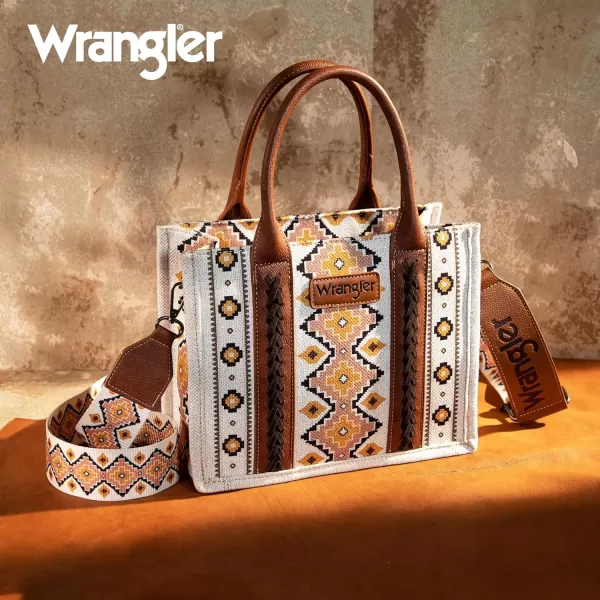 Wrangler Aztec Tote Bag for Women Boho Shoulder Purses and Handbags)