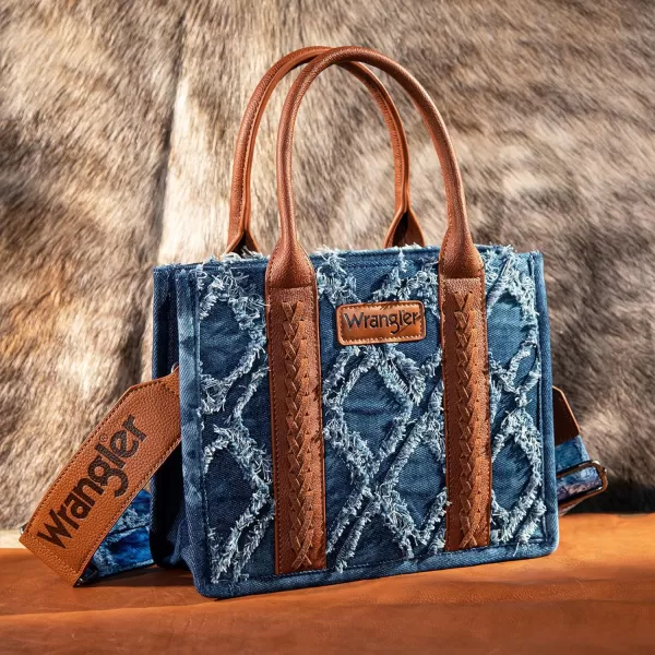 Wrangler Aztec Tote Bag for Women Boho Shoulder Purses and Handbags)