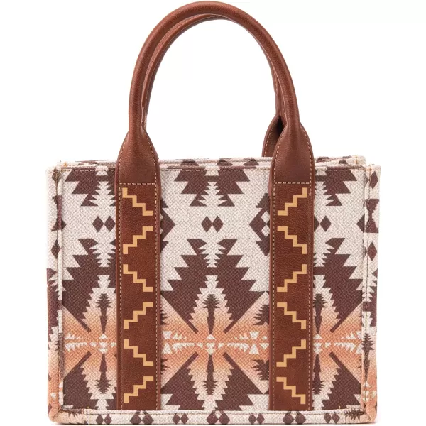 Wrangler Aztec Tote Bag for Women Boho Shoulder Purses and Handbags)