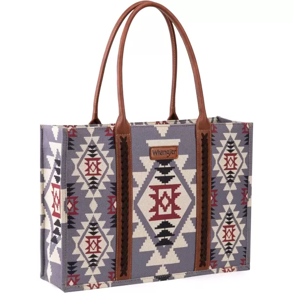 Wrangler Aztec Tote Bag for Women Boho Shoulder Purses and Handbags