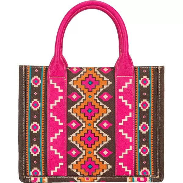 Wrangler Aztec Tote Bag for Women Boho Shoulder Purses and Handbags)