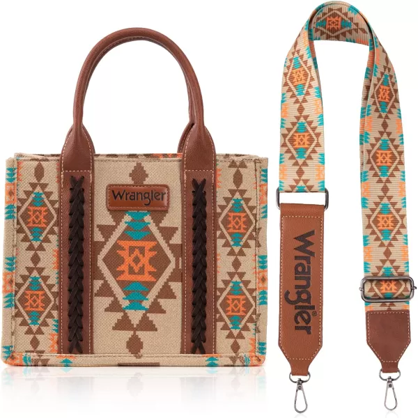 Wrangler Aztec Tote Bag for Women Boho Shoulder Purses and Handbags)