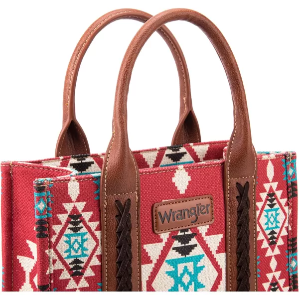 Wrangler Aztec Tote Bag for Women Boho Shoulder Purses and Handbags)