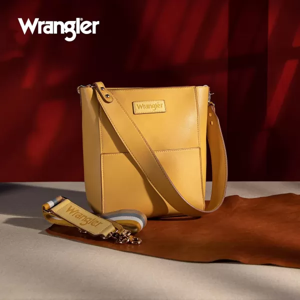 Wrangler Bucket Bag for Women Large Crossbody Bags with Extra Guitar Strap