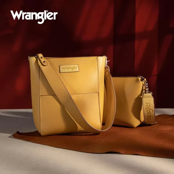 Wrangler Bucket Bag for Women Large Crossbody Bags with Extra Guitar Strap