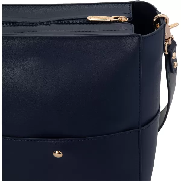 Wrangler Bucket Handbags for Women Crossbody Shoulder Purse with Organizer Insert