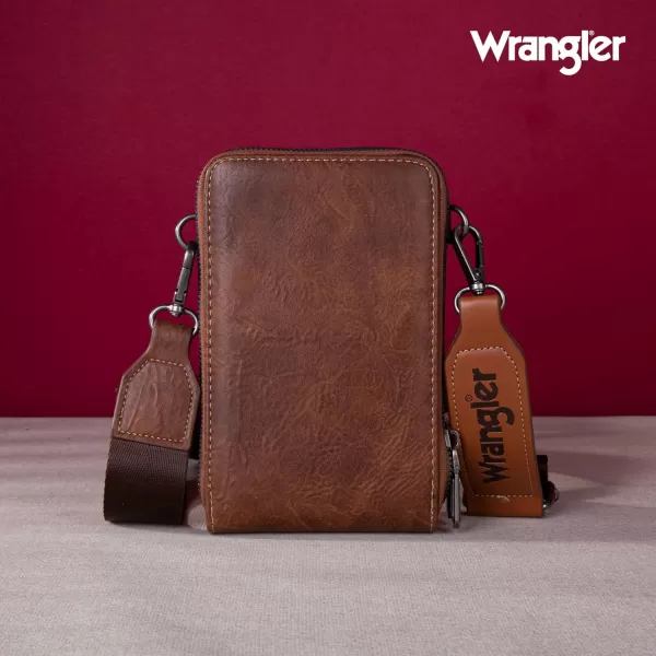 Wrangler Crossbody Cell Phone Bags for Women Wallet Purses with Credit Card Slots