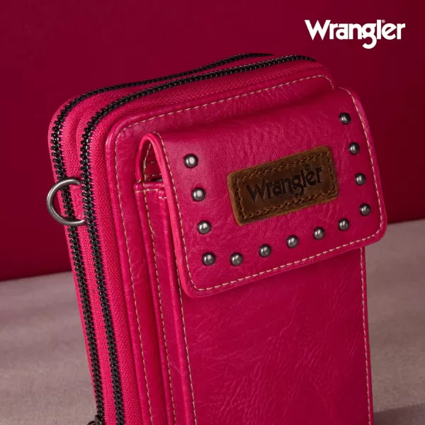 Wrangler Crossbody Cell Phone Bags for Women Wallet Purses with Credit Card Slots