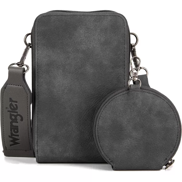 Wrangler Crossbody Cell Phone Bags for Women Wallet Purses with Credit Card Slots