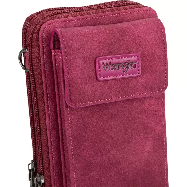 Wrangler Crossbody Cell Phone Bags for Women Wallet Purses with Credit Card Slots