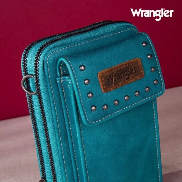 Wrangler Crossbody Cell Phone Bags for Women Wallet Purses with Credit Card Slots