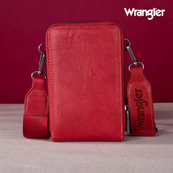 Wrangler Crossbody Cell Phone Bags for Women Wallet Purses with Credit Card Slots