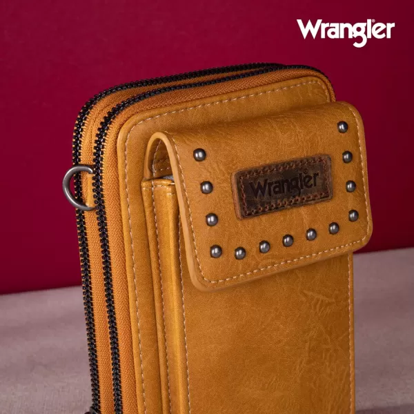 Wrangler Crossbody Cell Phone Bags for Women Wallet Purses with Credit Card Slots