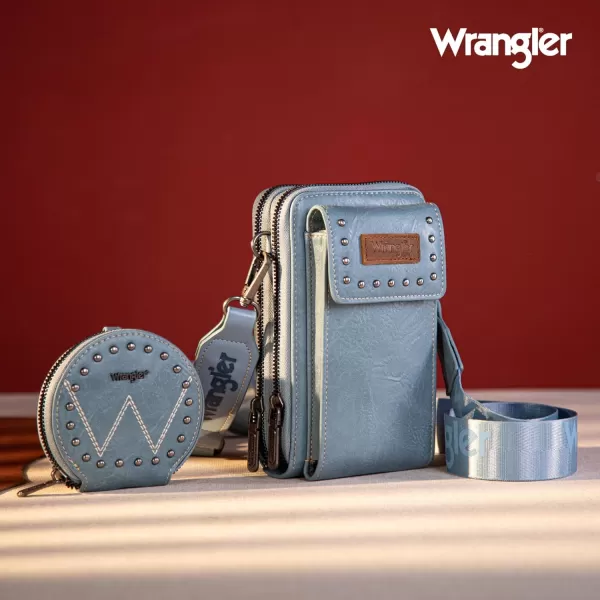 Wrangler Crossbody Cell Phone Bags for Women Wallet Purses with Credit Card Slots