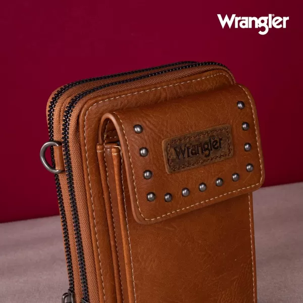 Wrangler Crossbody Cell Phone Bags for Women Wallet Purses with Credit Card Slots