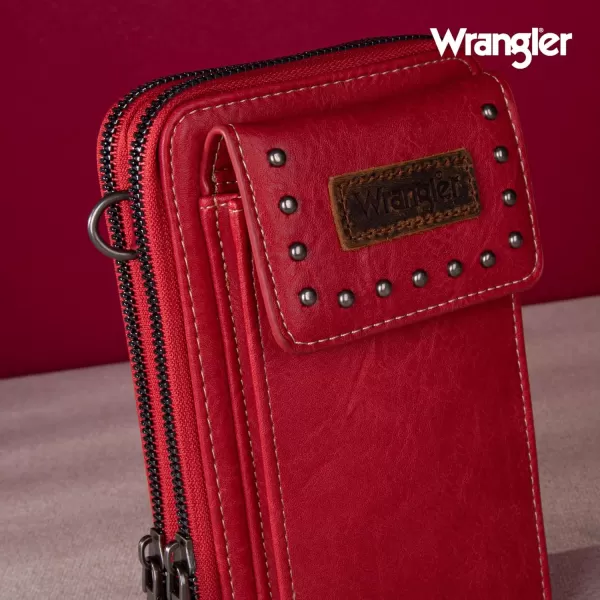 Wrangler Crossbody Cell Phone Bags for Women Wallet Purses with Credit Card Slots