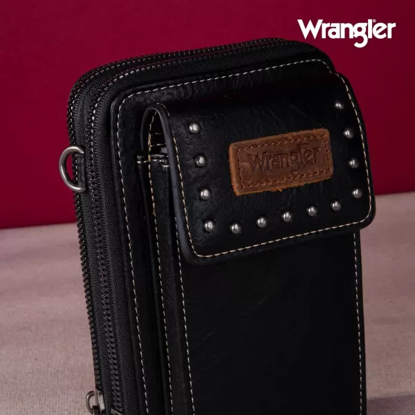 Wrangler Crossbody Cell Phone Bags for Women Wallet Purses with Credit Card Slots