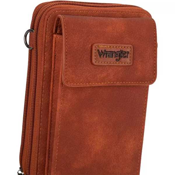 Wrangler Crossbody Cell Phone Bags for Women Wallet Purses with Credit Card Slots