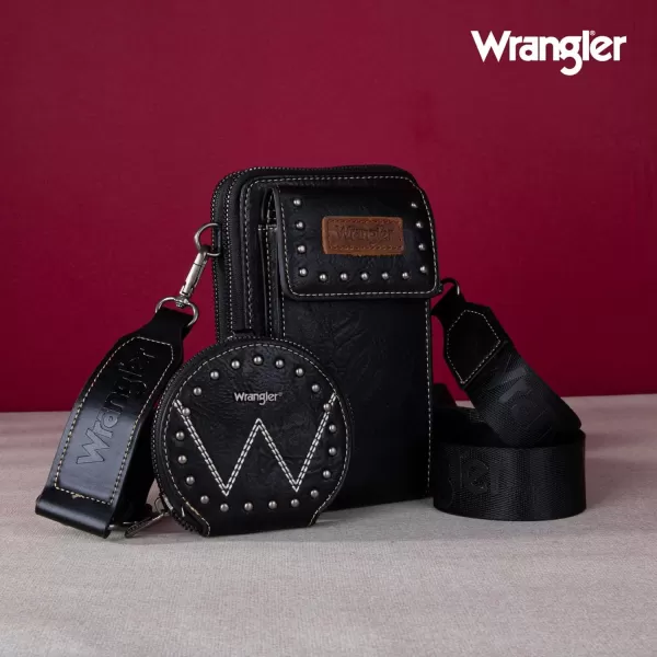 Wrangler Crossbody Cell Phone Bags for Women Wallet Purses with Credit Card Slots