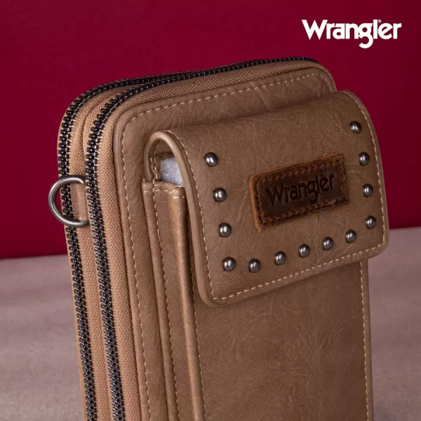 Wrangler Crossbody Cell Phone Bags for Women Wallet Purses with Credit Card Slots