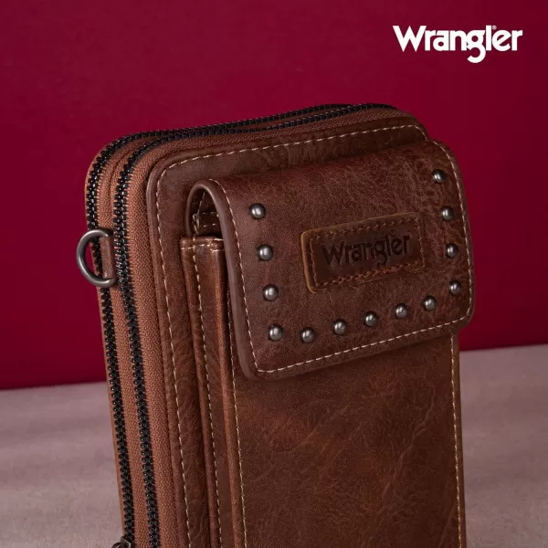 Wrangler Crossbody Cell Phone Bags for Women Wallet Purses with Credit Card Slots