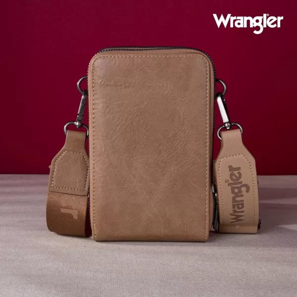 Wrangler Crossbody Cell Phone Bags for Women Wallet Purses with Credit Card Slots