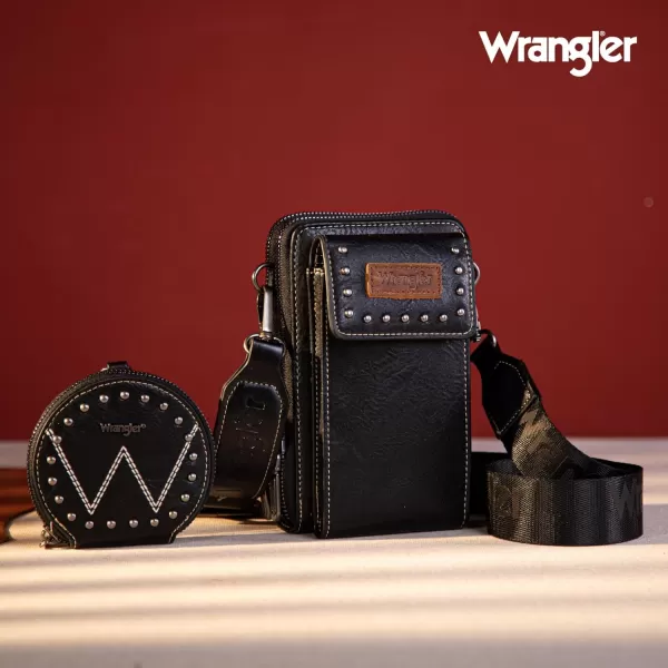 Wrangler Crossbody Cell Phone Bags for Women Wallet Purses with Credit Card Slots