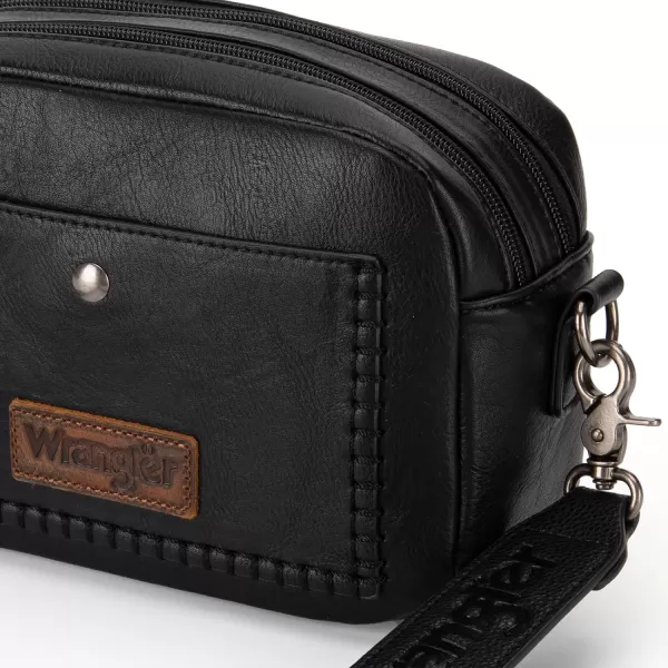 Wrangler Crossbody Purses for Women Trendy Camera Snapshot Bag with Wide Strap