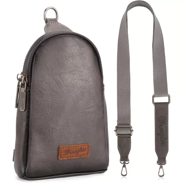 Wrangler Crossbody Sling Bags for Women Cross Body Purse with Detachable Strap