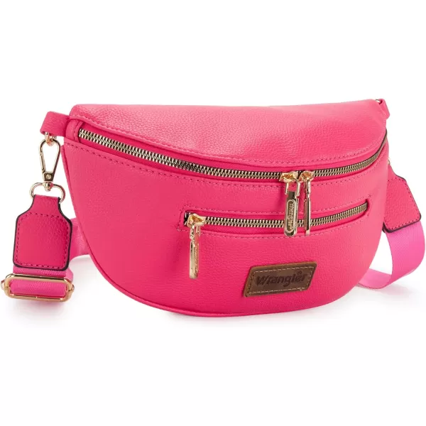 Wrangler Fanny Packs for Women Crossbody Sling Bag Waist Pack Belt Bag with Card Holder