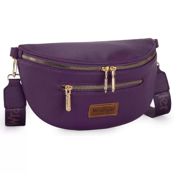 Wrangler Fanny Packs for Women Crossbody Sling Bag Waist Pack Belt Bag with Card Holder