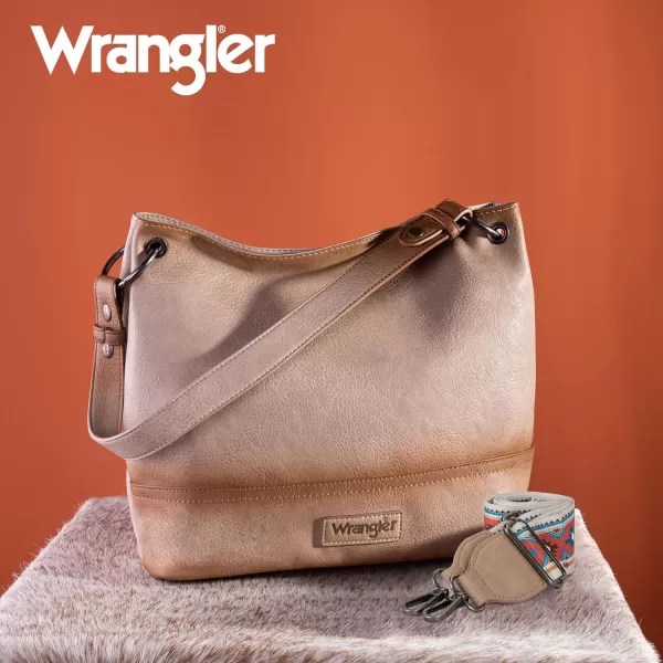 Wrangler Hobo Bags for Women Vegan Leather Top Handle Shoulder Purses and Handbags