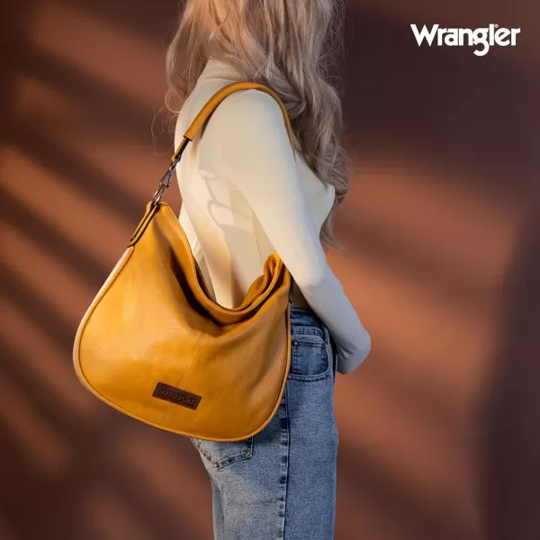 Wrangler Large Hobo Bags for Women Striped Cotton Ribbon Shoulder Purses and Handbags